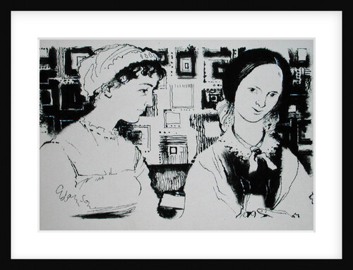 Jane Austen and Charlotte Bronte - an imaginary encounter by George Adamson