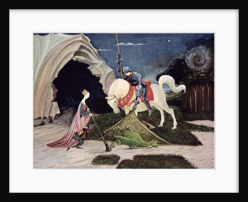 St. George and the Dragon, Five Minutes Later by George Adamson