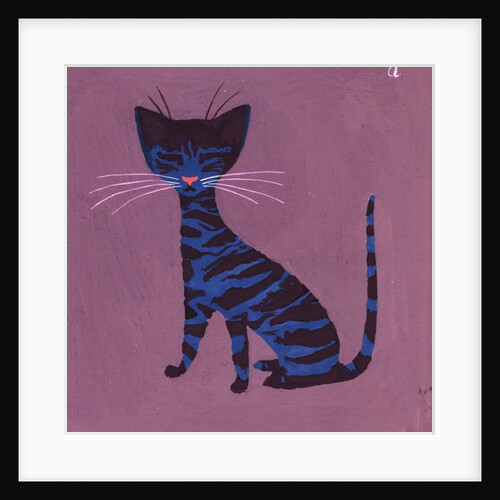 The Blue Cat, 1970s by George Adamson