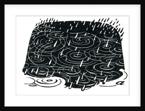 Rain puddle design by George Adamson