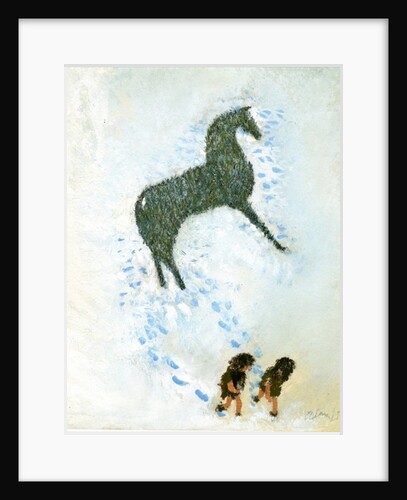 Not a white horse by George Adamson