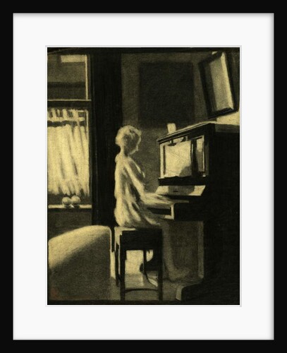 Dorothy Playing the Piano, 30th November 1931 by George Adamson
