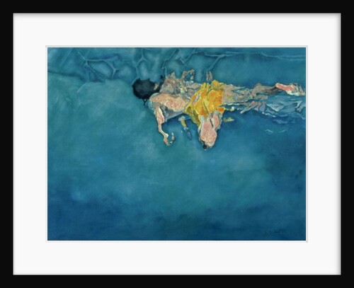 Swimmer in Yellow, 1990 by Gareth Lloyd Ball