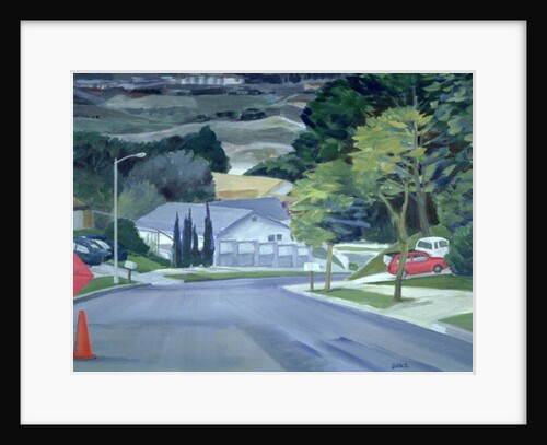 Looking Down My Street, 2000 by Howard Ganz