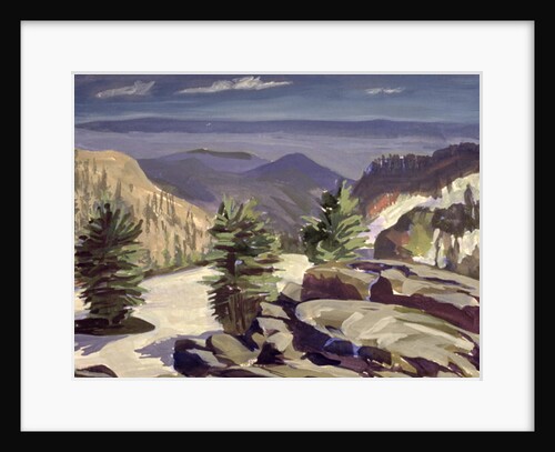 Mountain Vista, at Lassen Volcanic National Park, 2000 by Howard Ganz