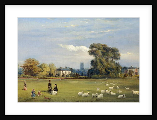 Spa Grounds, Gloucester, c.1875 by Edward Smith