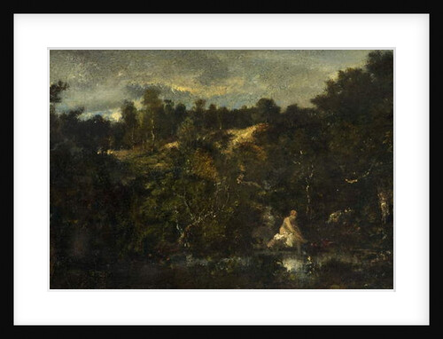 The Bather, c.1840-60 by Narcisse Virgile Diaz de la Pena