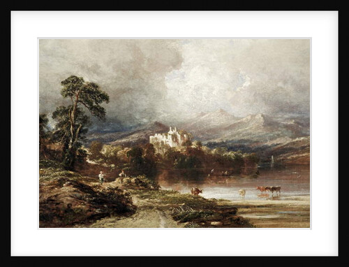 Dunstaffnage Castle, Argyllshire, Scotland by Anthony Vandyke Copley Fielding