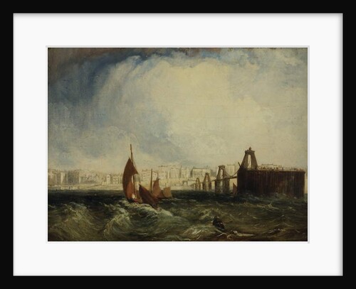 Brighton from the Sea by William Clarkson Stanfield