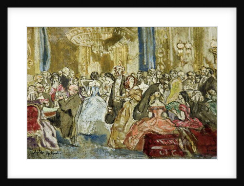 Glencora, after John Gilbert by Walter Richard Sickert