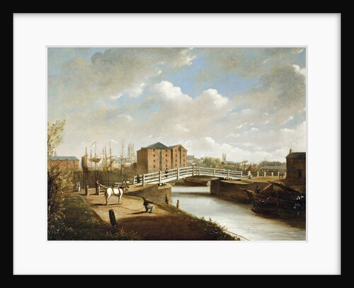 Llanthony Bridge, Gloucester Docks by Edward Smith