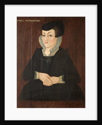 Isabell Wetherstone, c.1605 by English School