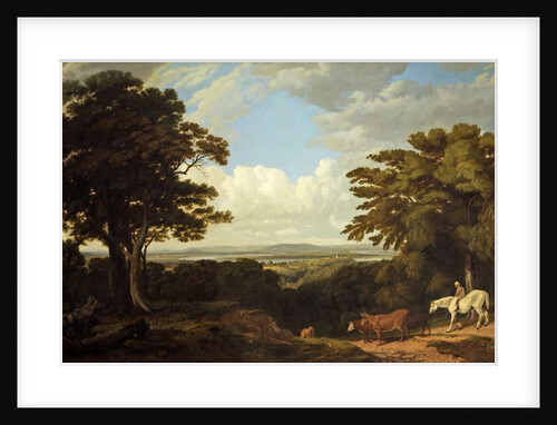 Newnham-on-Severn, Gloucestershire, from Dean Hill by William Turner