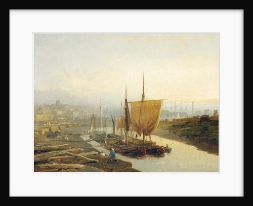 Gloucester Quay, 1858 by Edmund John Niemann