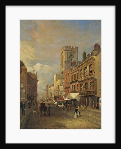 Southgate Street, Gloucester, c.1875 by Edward Smith