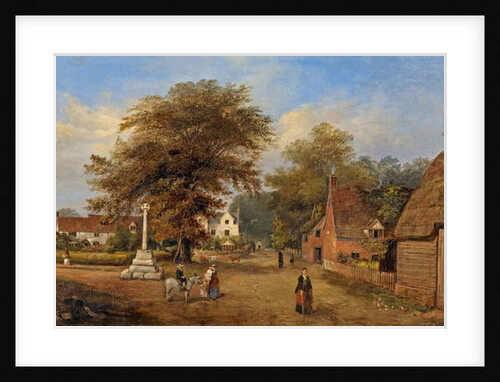 Hempsted Village, Gloucestershire, c.1880 by Edward Smith