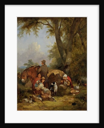 Gypsy Encampment by William Snr. Shayer