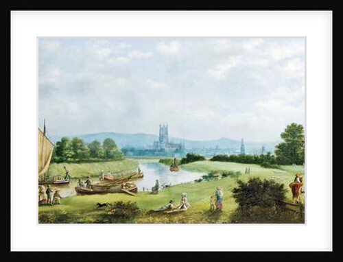Glorious Summer, Gloucester from the North West, 1879 by G. F. Walton