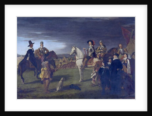 The Siege of Gloucester, 1643, 1860 by Robert Dowling
