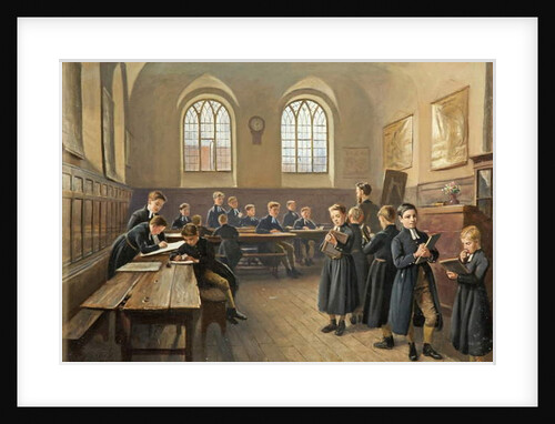 The Blue Coat School Gloucester, 1879-90 by John Kemp