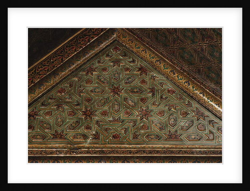 Kasbah of Thamiel glaoui, ceiling detail by School Moroccan