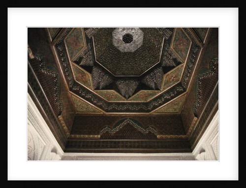 Kasbah of Thamiel glaoui, ceiling detail by School Moroccan
