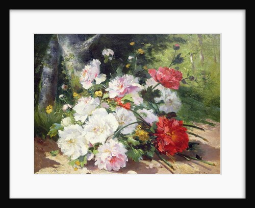 Still Life of Flowers by Eugene Henri Cauchois