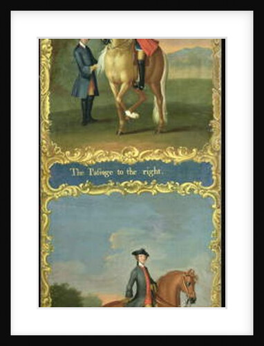 The Passage to the Right and The Capriole, c.1750 by Thomas of Pall Mall Butler