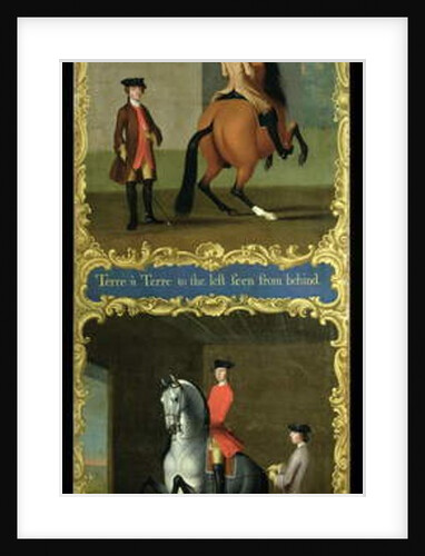 Terre a Terre to the Left Seen from Behind by Thomas of Pall Mall (attr. to) Butler