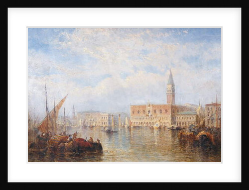 View of the Palazzo Ducale, Venice by J. Vivian