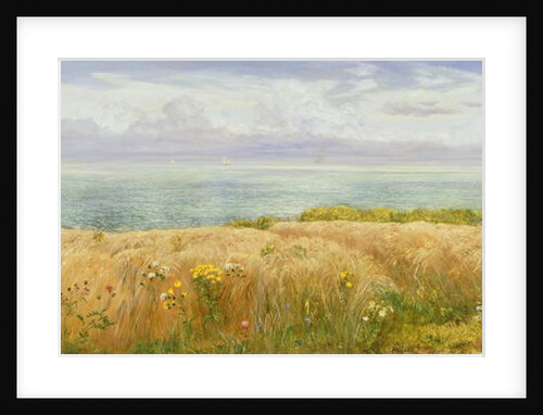 Summer on the Cliffs, 1891 by John Brett