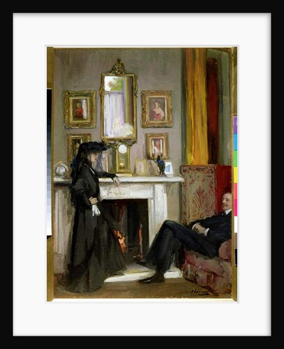 The Grey Drawing Room, Tangiers by John Lavery