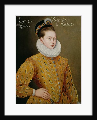 Portrait of James I of England and James VI of Scotland by Adrian