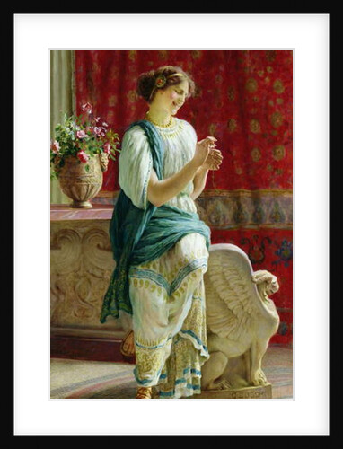 Roman Girl by Guglielmo Zocchi