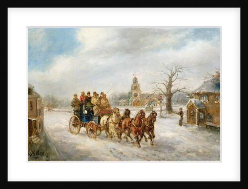 The Uxbridge Coach near Hillingdon by Henry Jones