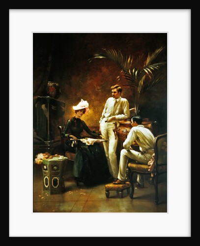 The Rivals - Tea before Tennis by Maude Goodman