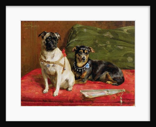 Pierette and Mifs, 1892 by Charles van den Eycken