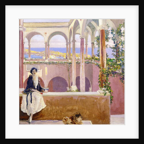 On the Riviera, 1920 by John Lavery