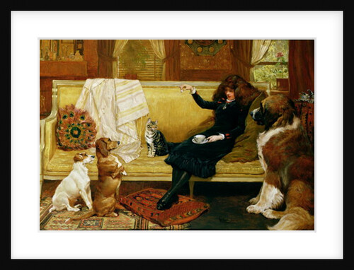 Teatime Treat, 1883 by John Charlton