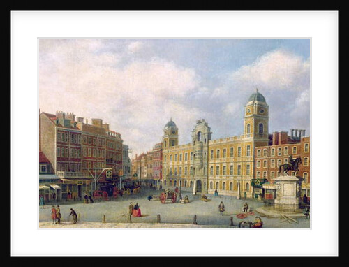 View of Northumberland House, c.1770 by William James