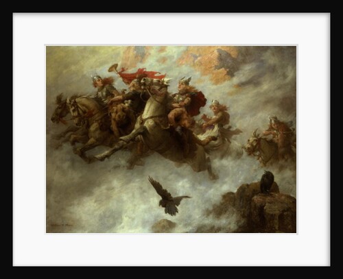 The Ride of the Valkyrie, 1890 by William T. Maud