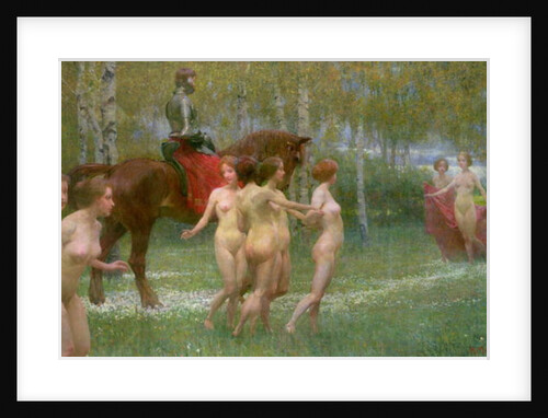 The Knight's Dream, 1902 by Richard Mauch