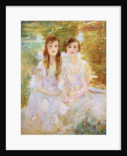 Study of two young girls by Ambrose McEvoy