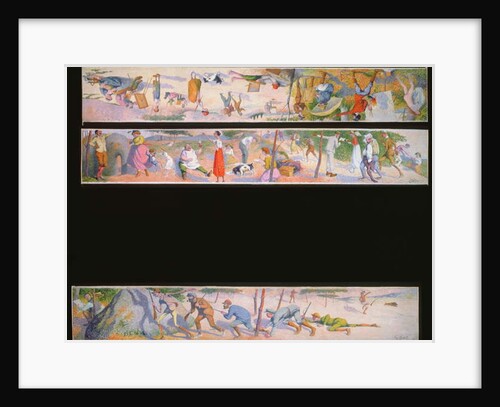 Three humorous scenes, 1918 by Eugene Cadel