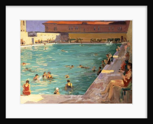 The People's Pool, Palm Beach, 1927 by John Lavery