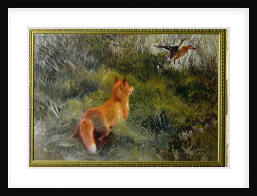 Eluding the Fox, 1912 by Bruno Andreas Liljefors