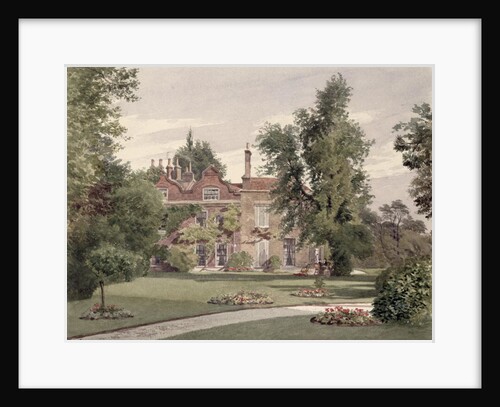 Side view of Raleigh House, Brixton Hill, Lambeth, 1887 by John Crowther