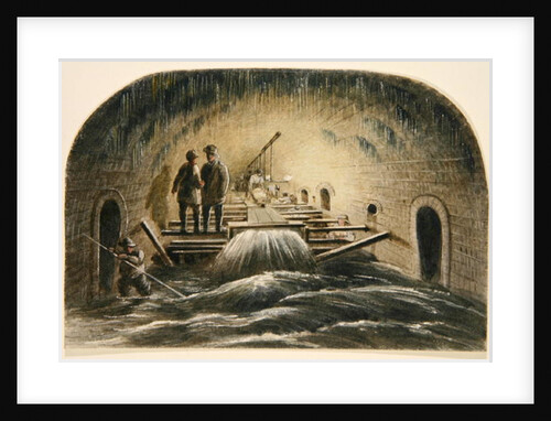 The Fleet Sewer, c.1840 by English School