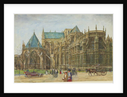 View of the Chapel of Henry VII at Westminster Abbey, 1913 by Henry Edward Tidmarsh