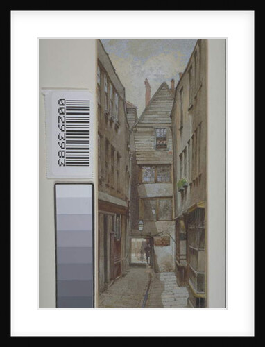 View of the York Coffee House, Bishop's Court, Chancery Lane, c.1880 by John Crowther